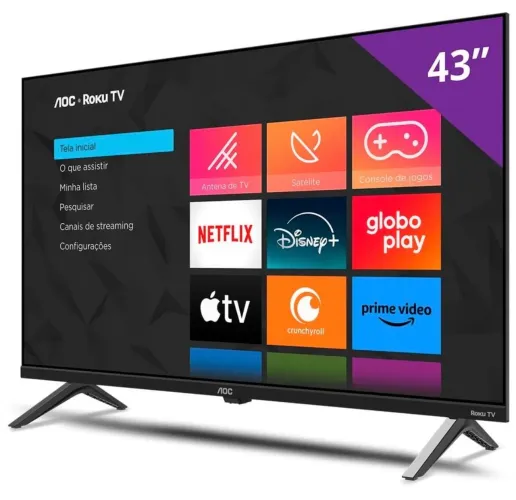 Televisão smart 43 polegadas