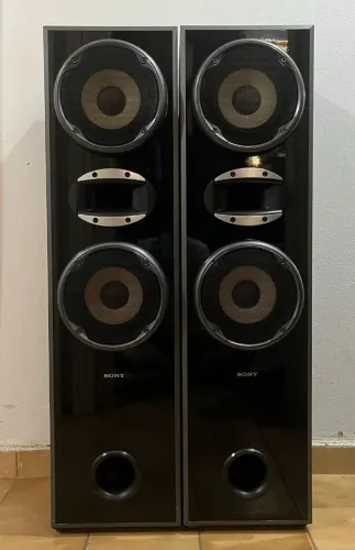 Par Caixas Torres Sony Muteki Ss-Msp16 140 Watts Rms Cada Leia Descrição 