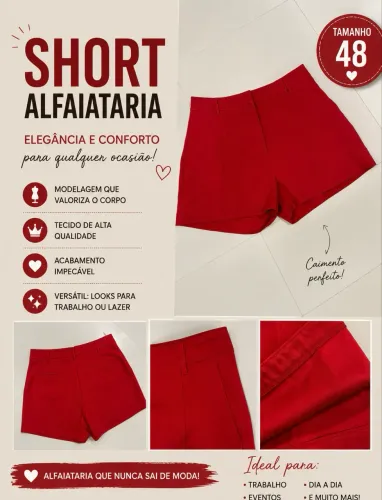 Short Alfaiataria