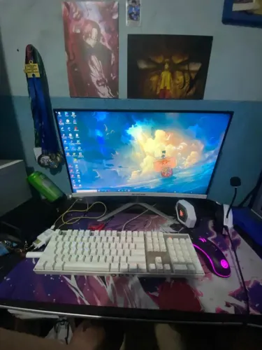 PC gamer branco completo