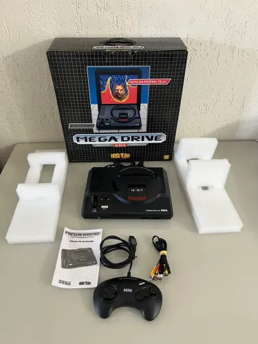 Mega Drive Na Caixa Original 