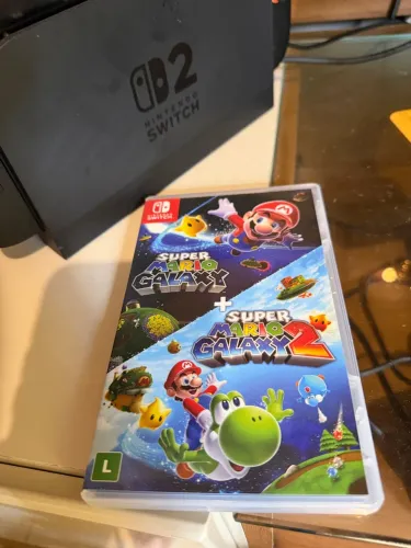 Mario Galaxy 1 é 2 Nintendo switch