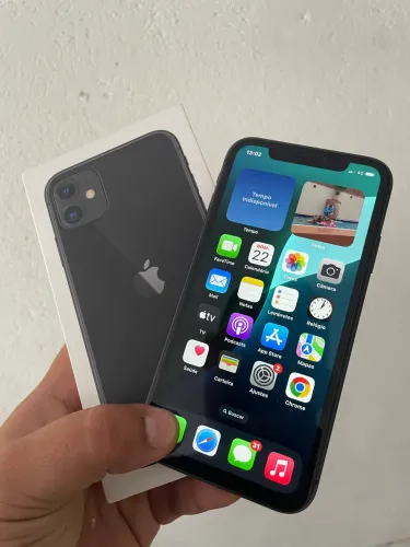 iPhone 11 - Preto 64gb - Face ID On