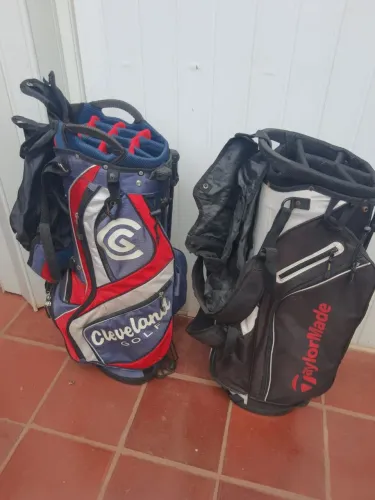 Golfe Cleveland CG LT Stand Bag e bolsa de golfe TaylorMade Cart 8.0