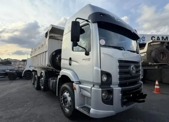 Vw 24250 biTruck caçamba 2012