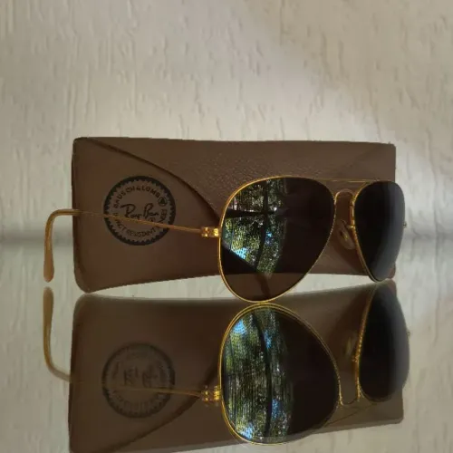 Óculos Ray-Ban Aviator 1970s 58mm
