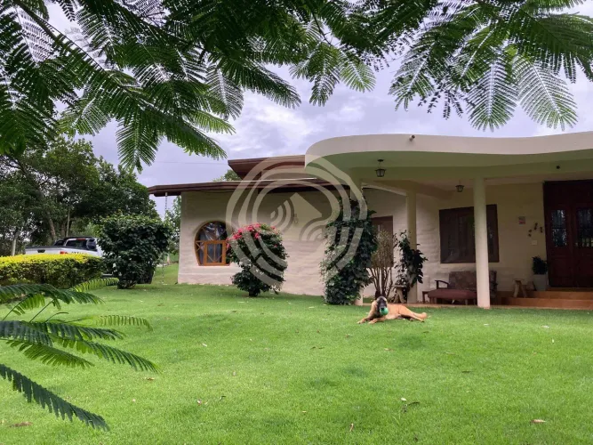 Refúgio com Arquitetura em Hiperadobe, Piscina e Pomar em Piracaia
