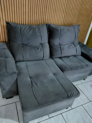 Sofá retrátil e reclinável 1.95 novinho posso entregar