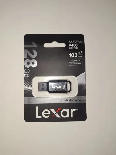 Pendrive Lexar Jumpdrive V400 de 128GB
