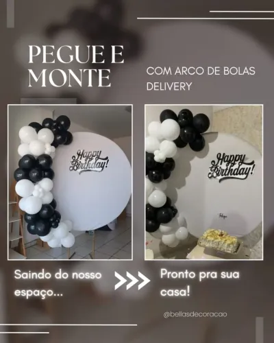 Decoração de festas e eventos