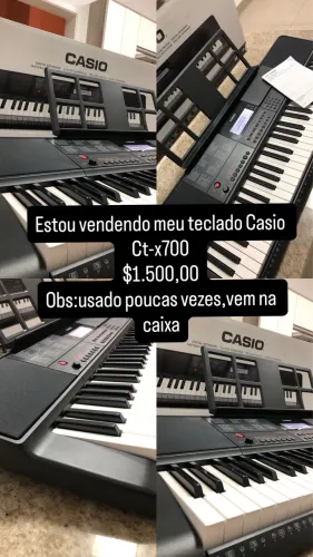 Teclado Casio, Ct-x700