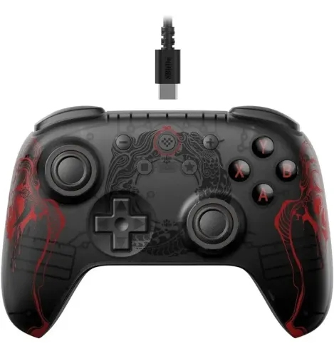 controle 8bitdo black myth wukong com fio