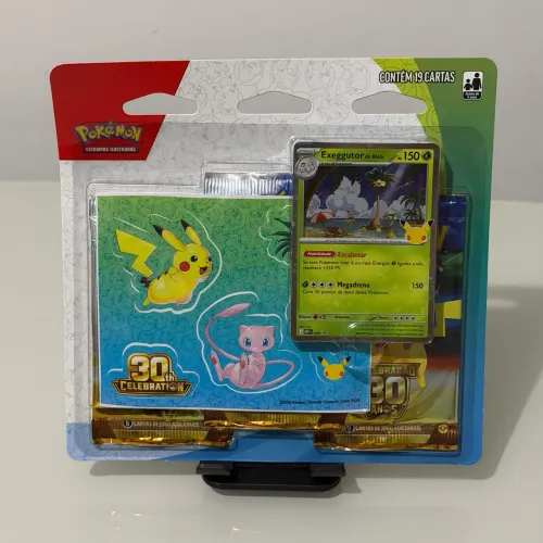 Blister Triplo Coleção 30 Anos Tcg Promo Exeggutor