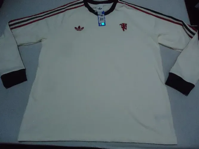 adidas originals - camisa do manchester united - tam xxl - nova, zerada - original - impor