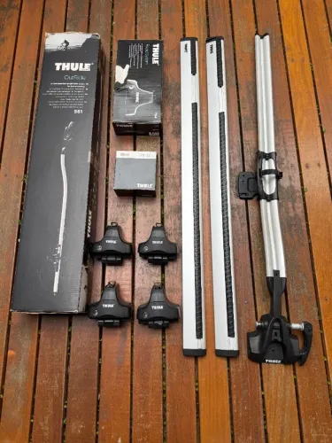 Rack De Bicicletas Thule Outride Kit 561 + Kit 754 + Kit 1477