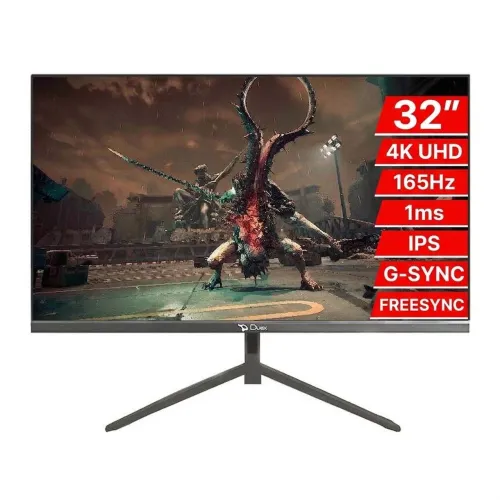 MONITOR 32 4K IPS 165HZ IPS 120HZ UHD 31.5 1MS FREESYNC GSYNC GAMER DUEX DX315KGP