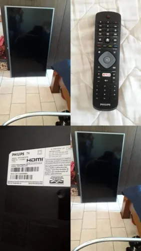 Tv Philips com o led queimado.