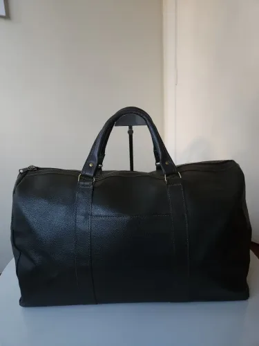 Bagagem de mão em couro legítimo