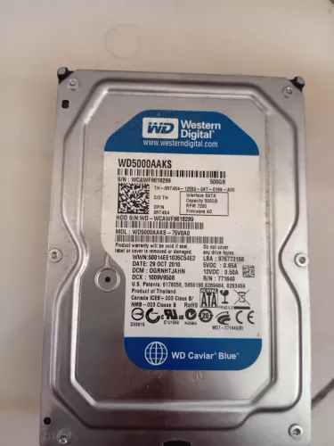 HD 500GB WESTERN DIGITAL