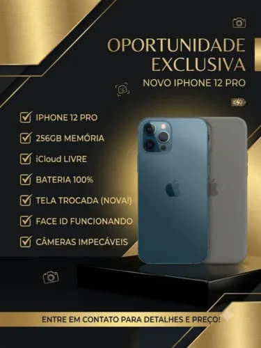 iPhone 12 Pro 256GB - Impecável & Pronto para Uso!