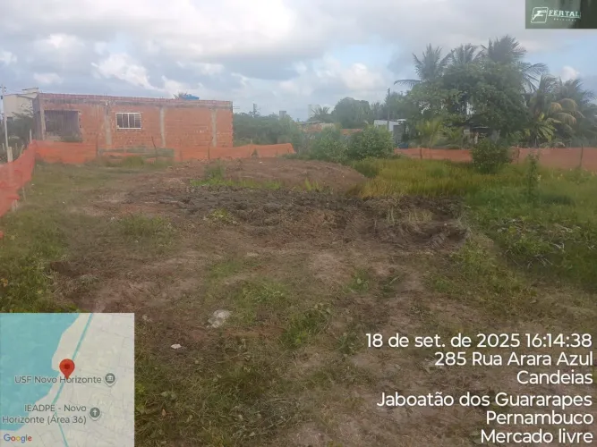 Terreno em Barra de Jangada 23x20.