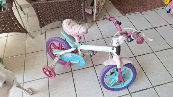 Bicicleta infantil usada