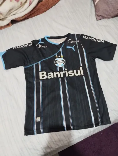Camisa Grêmio 2010 Puma Preta - Terceiro Uniforme<br>R$100