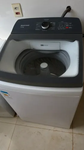 Máquina de lavar roupas Brastemp 12 kg cesto inox 