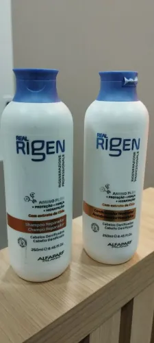 Kit shampoo e condicionador cabelos danificados 