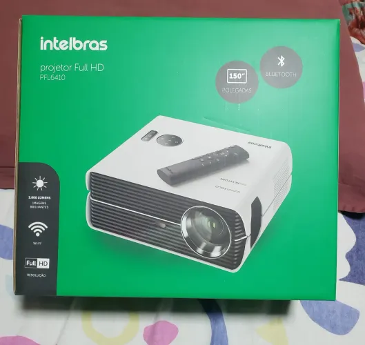 Vendo projetor 150"/3800 luzes Wi-Fi e Bluetooth 