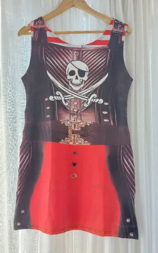 Vestido de carnaval pirata 40/42.