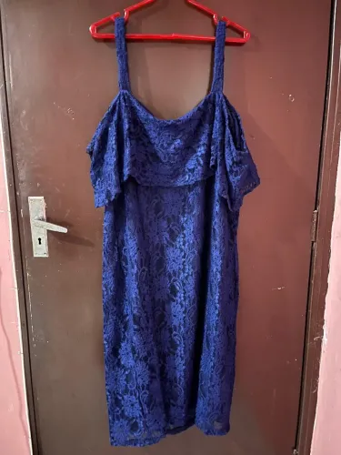 Vestido azul marinho tam 50