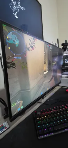 Monitor Gamer Rise Mode Essential 27", QHD, 4ms, IPS, FreeSync, HDR 400, FreeSync, HDMI e 