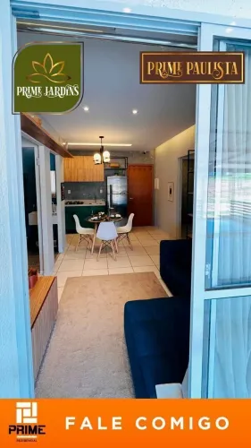 Prime Paulista - Apartamento com 2 Suítes 1 vaga - Sinal parcelado