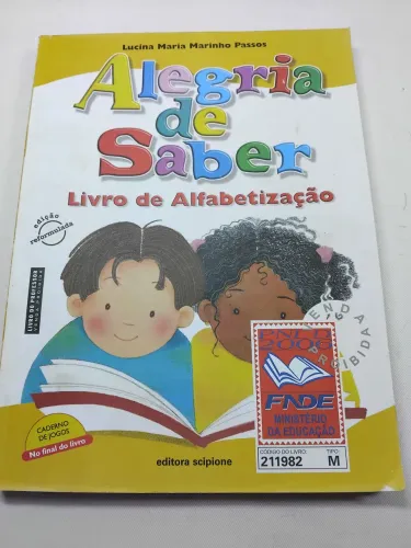 Alegria de Saber - Livro de Alfabetização