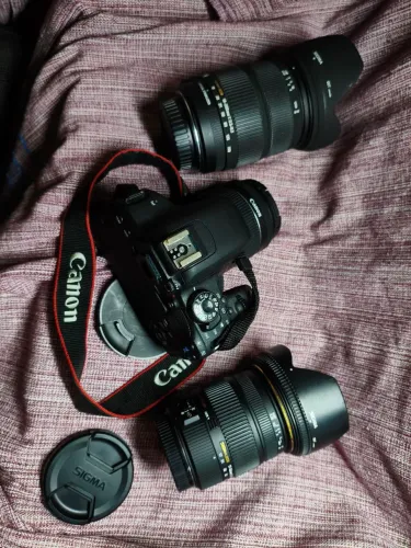 Kit completo Canon T7i ZERADA só 565 ckss