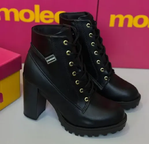 Coturno moleca feminino 