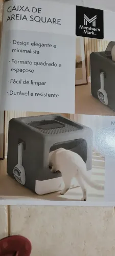 Vendo caixa de areia para gato (Sams)