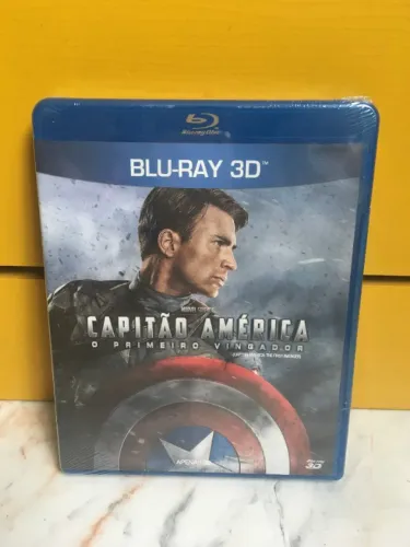 Capitão América O Primeiro Vingador BLU RAY 3D (LACRADO)