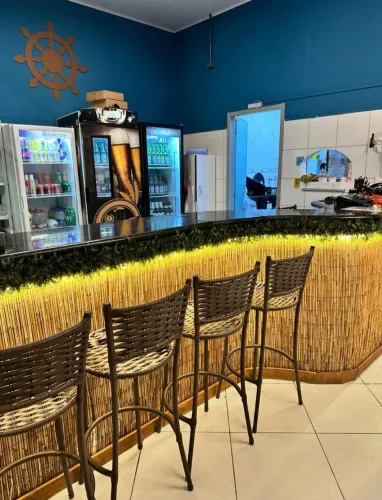 Passo restaurante montado na nova orla da ILHA DAS CAIEIRAS 