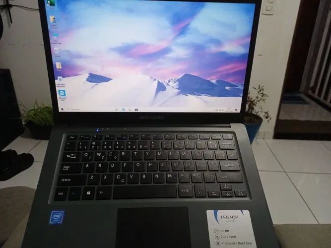 Notebook Multilaser Legacy Cloud 14" | Intel Quad Core | Funcionando Perfeitamente
