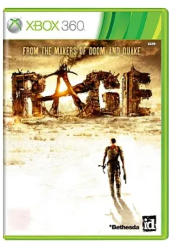 Rage - Xbox 360 - Original - Retrocompativel Xbox One/Series X