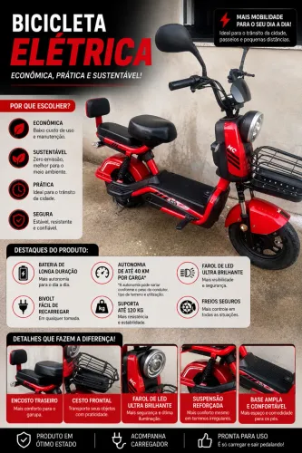 Bicicleta elétrica