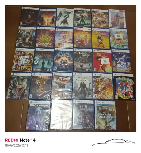 Jogos de PS5 novos leia a DESCRIÇÃO