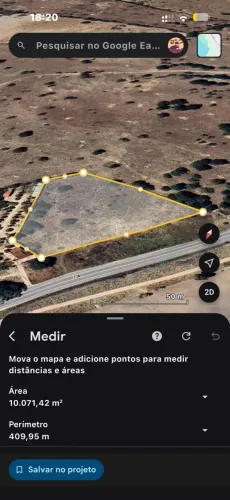 Vendo terreno na br 423