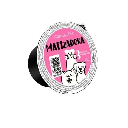 Cápsula Pet Matizadora 15g Cuidado da Pelagem Lyz