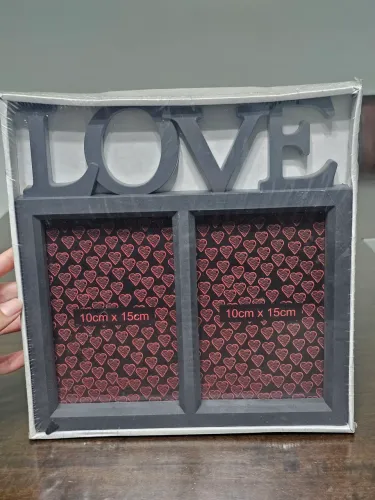 Quadro de fotos LOVE