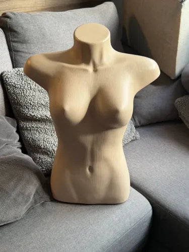Manequim busto feminino 