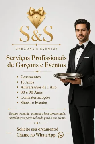 Garçom para eventos