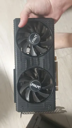 Rtx 3060ti 8gb palit dual sem caixa em otimo estado